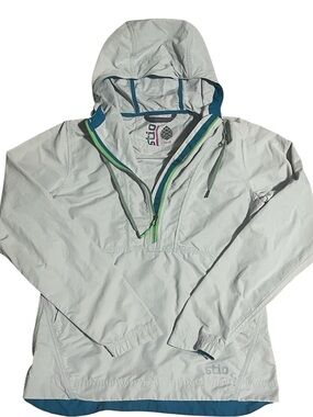 Women’s Stio CFS Hooded Anorak Lightweight Jacket Windbreaker Size Small
